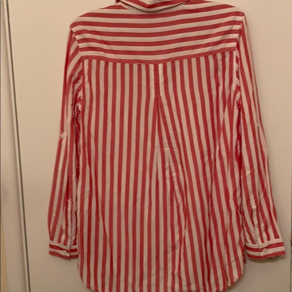 Beachlunchlounge striped long sleeve shirt size S - Picture 8 of 14